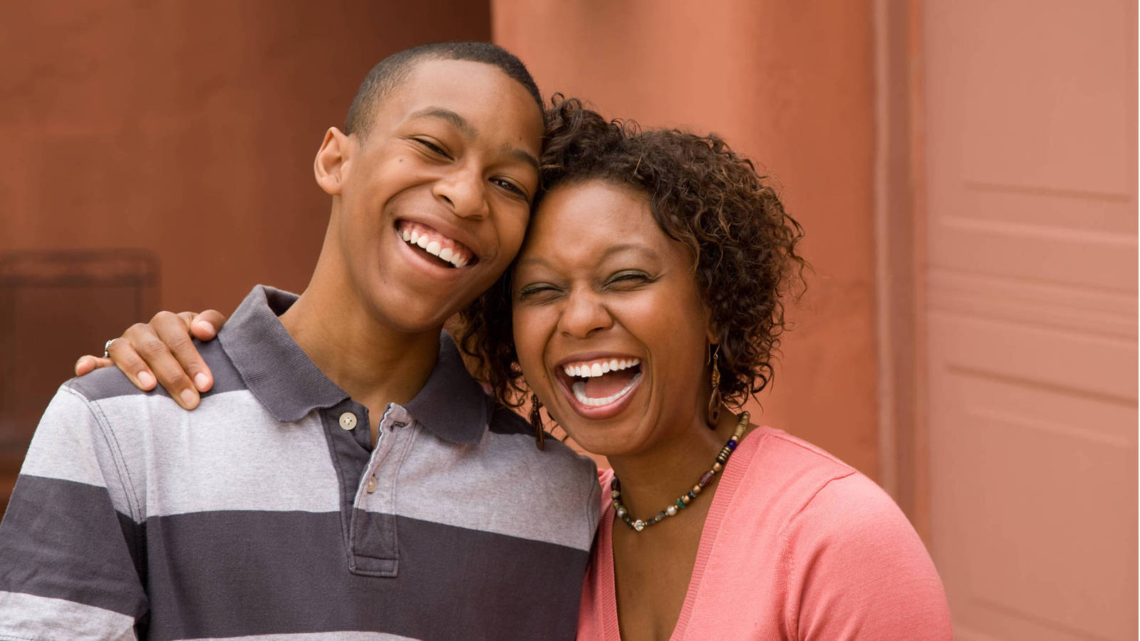Mother and son